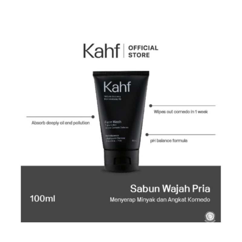 Kahf Triple Action Oil & Comedo Defense 100ml