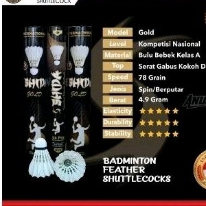 suttlecock Shida ORI / kok bulutangkis/ kok badminton