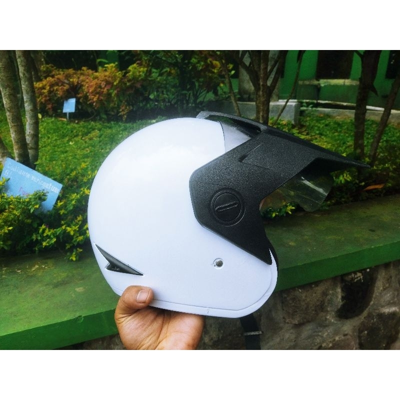 Helm Honda CRF Putih Original Second