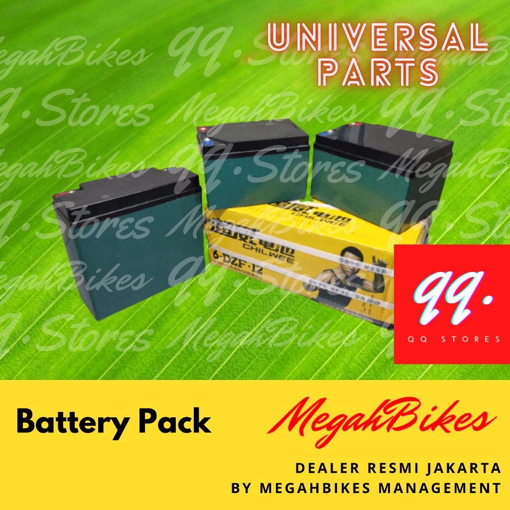 Spareparts Sepeda Listrik - Baterai Sepeda Listrik/Motor Listrik