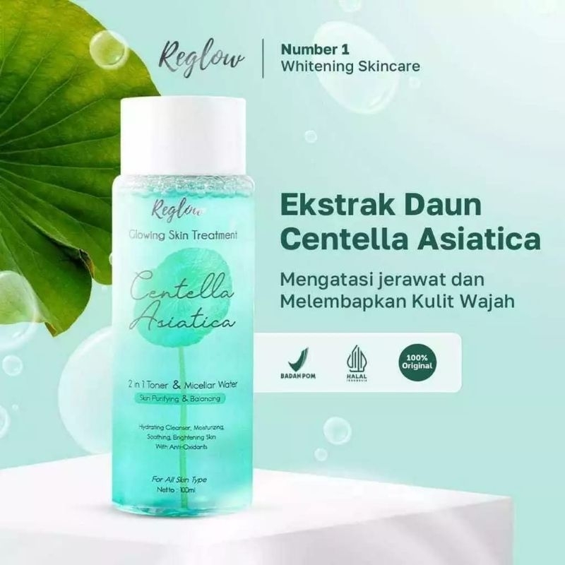 TONER 2IN1 MICELLARWATER Reglow Skincare Original