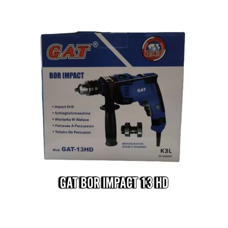 Mesin Bor Tangan 13mm GAT-13HD Barang Original