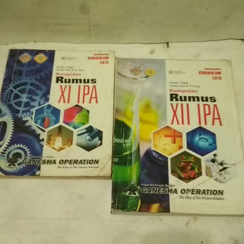 CABUTAN KUMPULAN RUMUS XII IPA DAN XI IPA