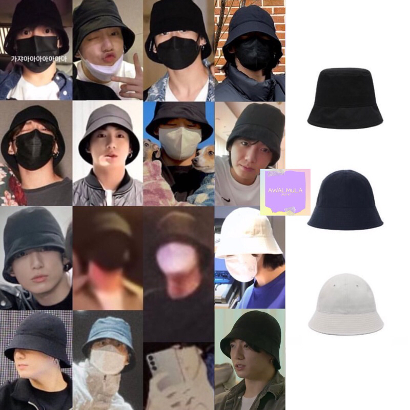 (PO) OFFICIAL SALE Luoespac Overfit (Drop/Round) Bucket Hat worn by BTS Jungkook