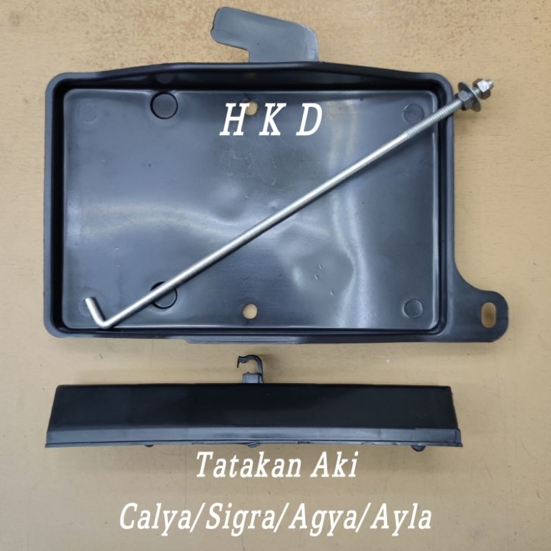 TATAKAN DUDUKAN AKI ACCU MOBIL  CALYA SIGRA AGYA AYLA