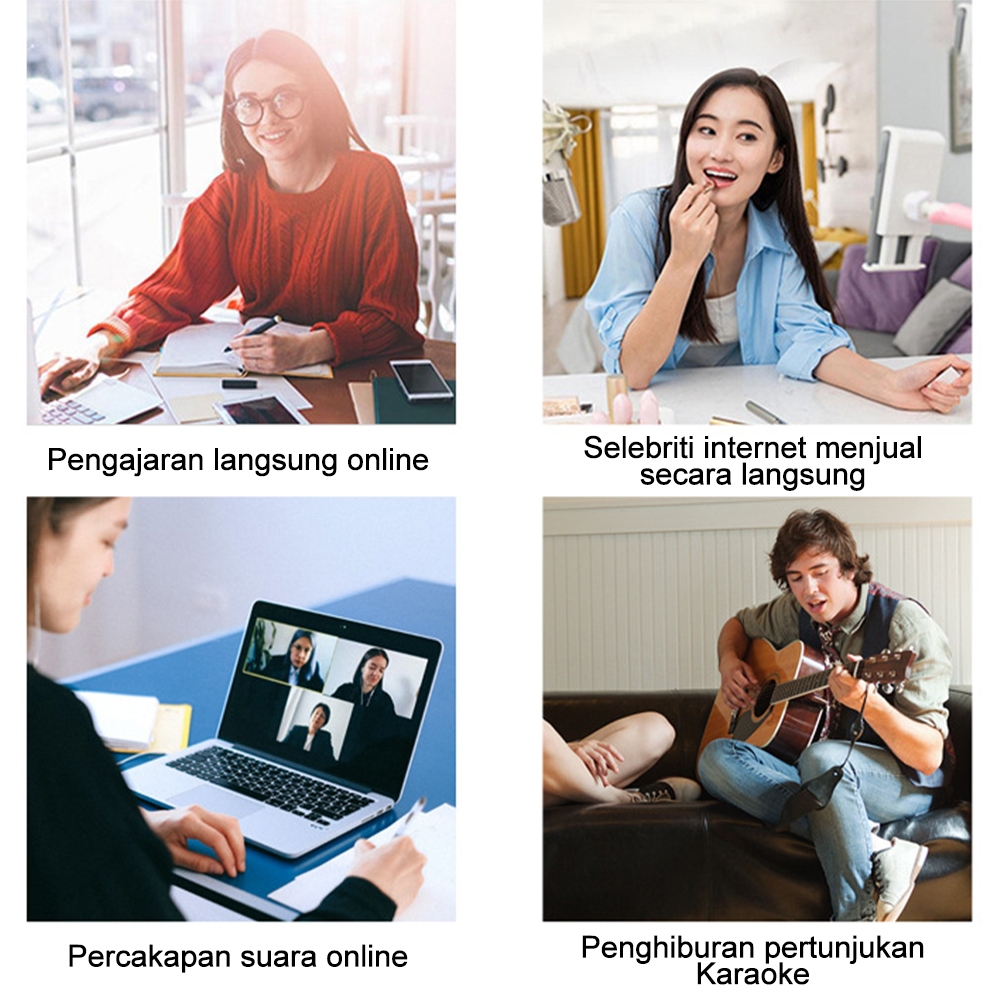 Mic Clip On Dual Wireless Mic Bluetooth Portable Lavalier Nirkabel 2 Mic Untuk Vlog Tiktok Live Yout