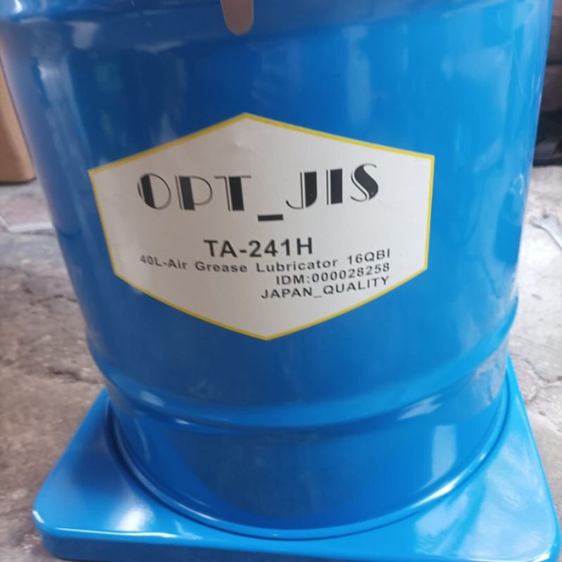 Pompa Gemuk 40 liter Opt jis Air grease pump lubricator