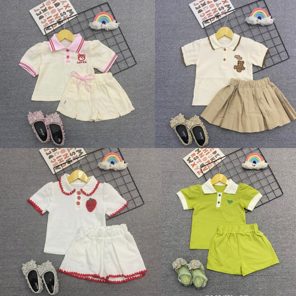 STELAN DRESS ANAK MOTIF BEAR BERUANG LOTSO STRAWBERRY STELAN CELANA ANAK PEREMPUAN STELAN DRESS CANT