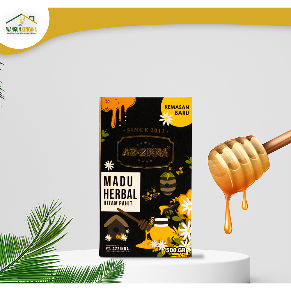 

Madu hitam pahit 500 Gram - Az-Zikra