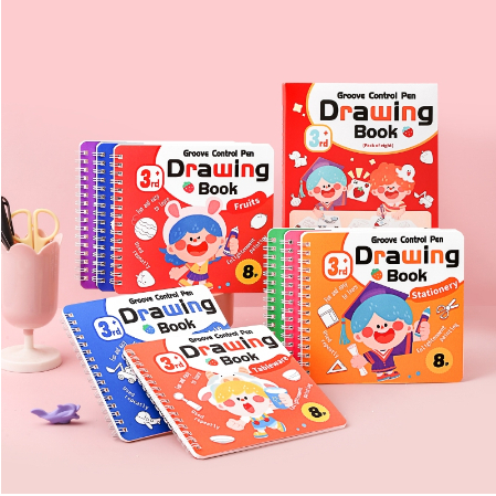 

Buku Mewarnai Anak Coloring Book Berbagai Tema Buku Gambar Mewarnai 8 Lembar