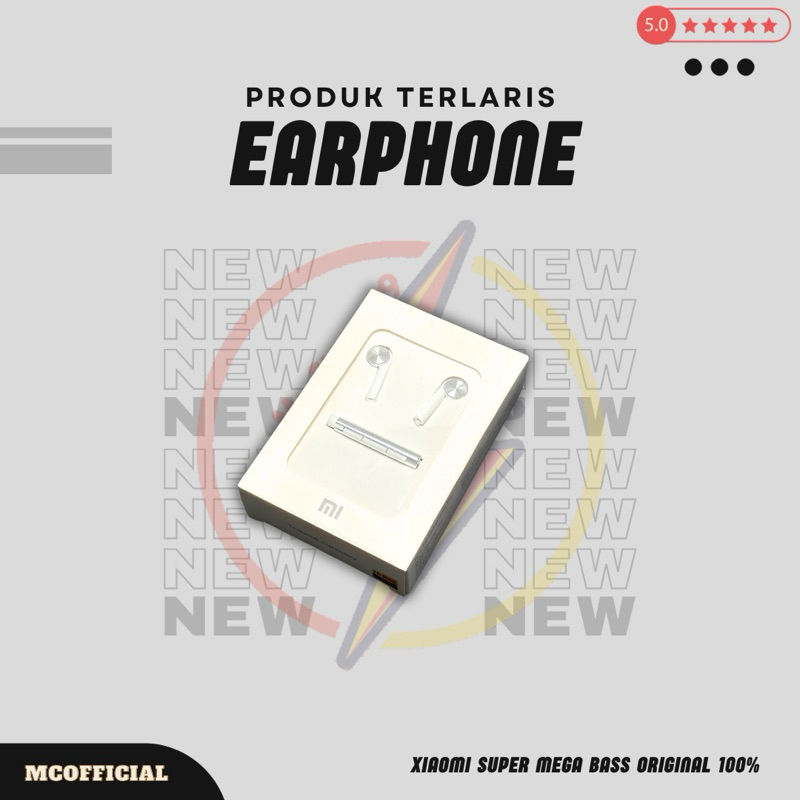 EARPHONE HANDSFREE XIAOMI ORI 100% PISTON 7 POWERFULL BASS STEREO HD SOUND HI-RES XIAOMI MI IV HYBRI