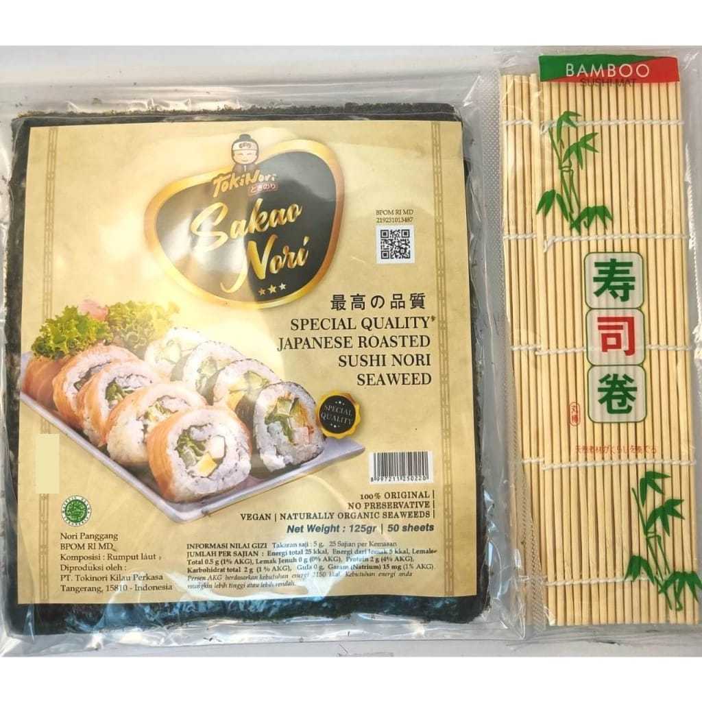 

RB Tokinori Sakao Nori 50 Lembar / Rumput Laut Panggang / Roasted Seaweed