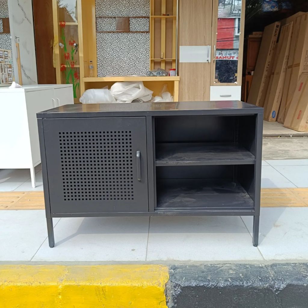 rak tv besi kano//free ongkir cilegon & serang kota