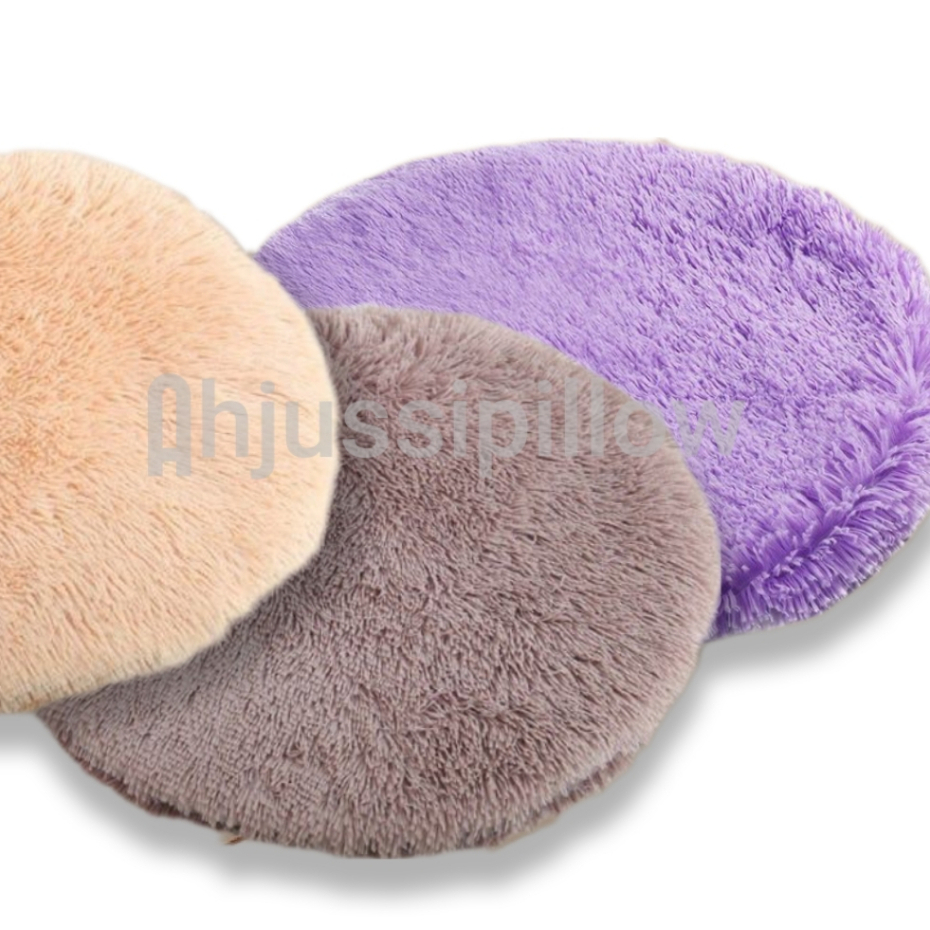 COVER SRUNG BANTAL BULAT SOFA BULU RASFUR PREMIUM DM 70