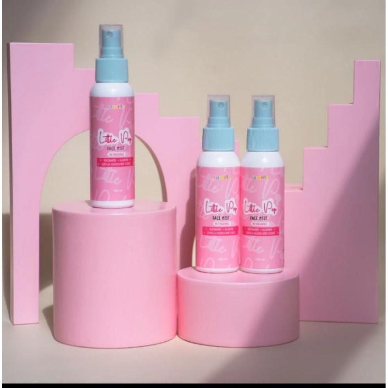 FREE BUBBLE WRAP/ KARDUS ORI BPOM LITTLE POP FACE MIST by CAMILLE BEAUTY