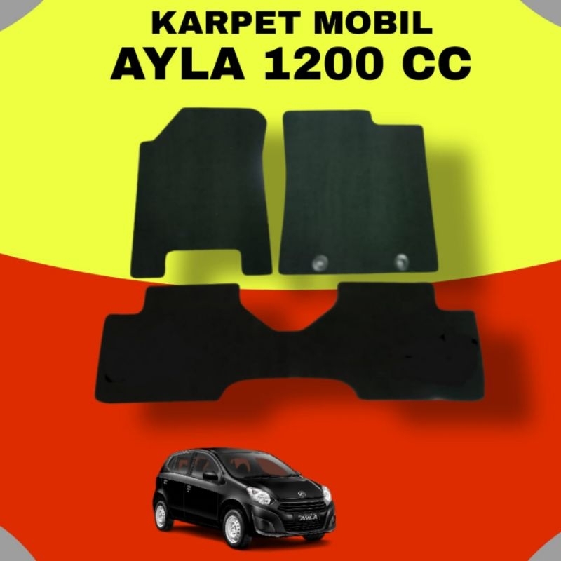 Karpet Mobil Ayla 1200CC/alas kaki Mobil/keset mobil