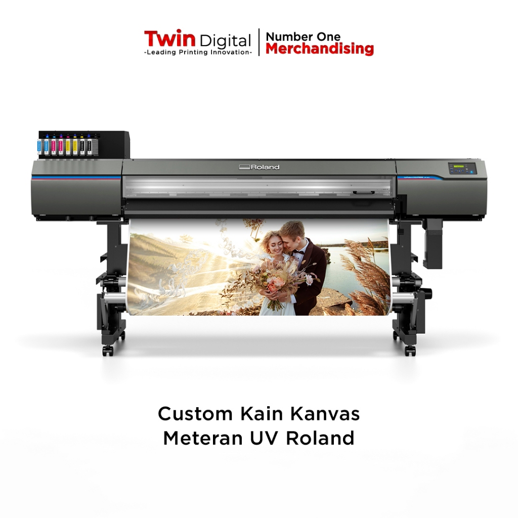 

Twindigital Cetak Kain Kanvas Meteran / Foto Spanram Jumbo / Kanvas Lukis Besar - Kanvas UV Roland