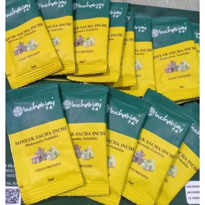 

ORIGINAL SG INCHAWAY SACHA INCHI OIL superfood Herbal Kolesterol kanker Omega 369