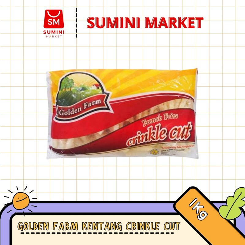

Golden Farm Kentang Crinkle Cut