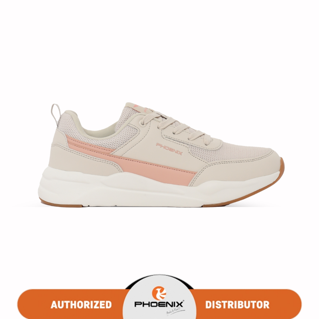 DISKON Phoenix Jude Sepatu Sneakers Wanita - Beige