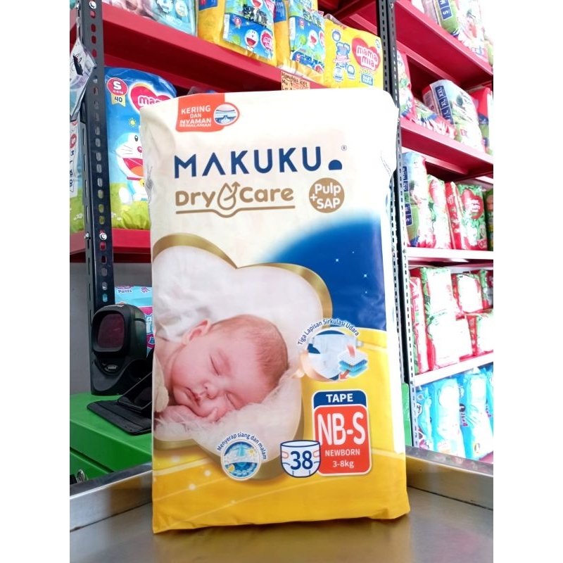 Makuku Dry Care Perekat NB-S