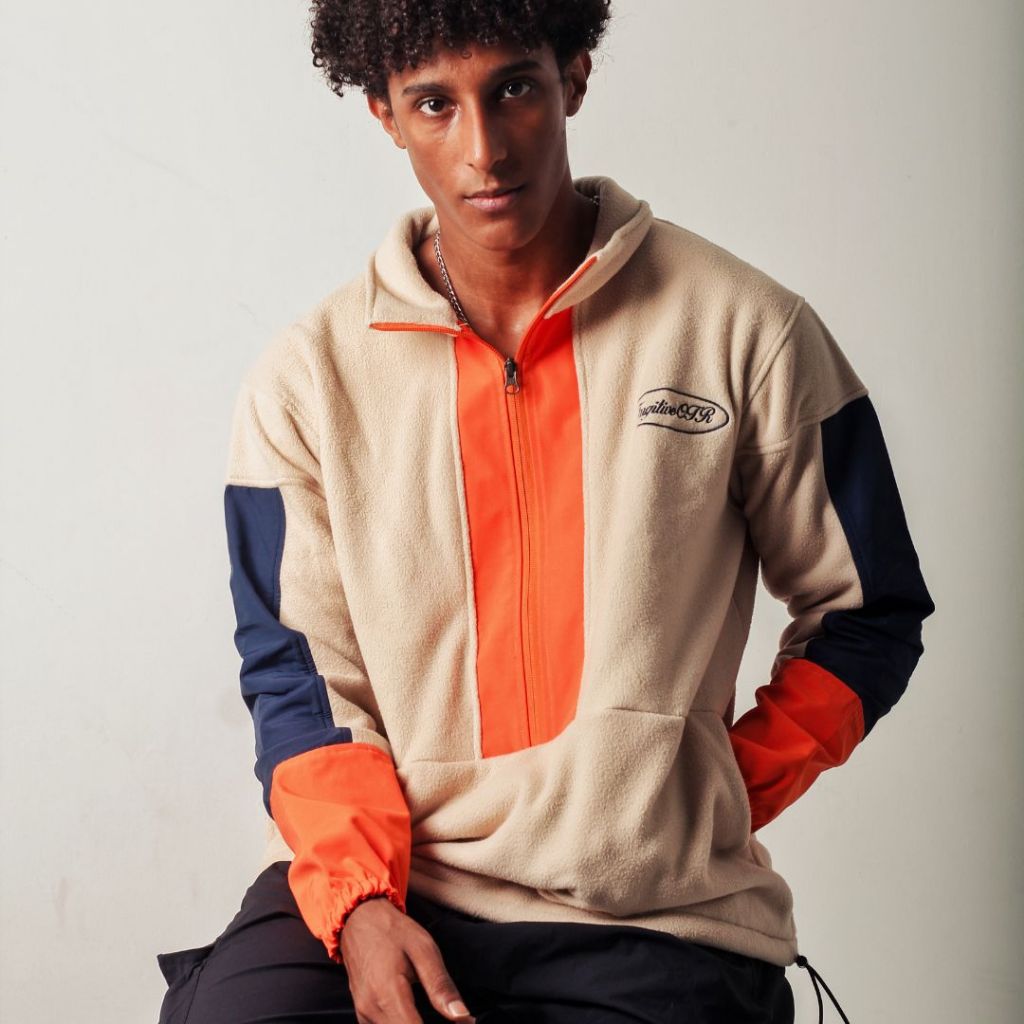 Fugitive On The Run Sherpa Jacket - Cream