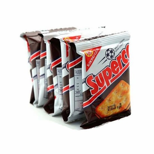 

SUPERCO RENCENG [1 RENCENG ISI 10 PCS NETTO 10 GRAM] | SUPERCO KHONG GUAN MALKIST DENGAN KRIM RASA COKELAT | KHONG GUAN SUPERCO CRACKER SANDWICH BROWNIES