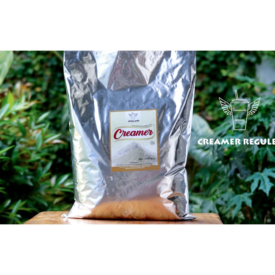

BWNH3982 Penjualan TerbaikCOD Creamer bubuk Regular Javaland Kopi Teh susu 1kg