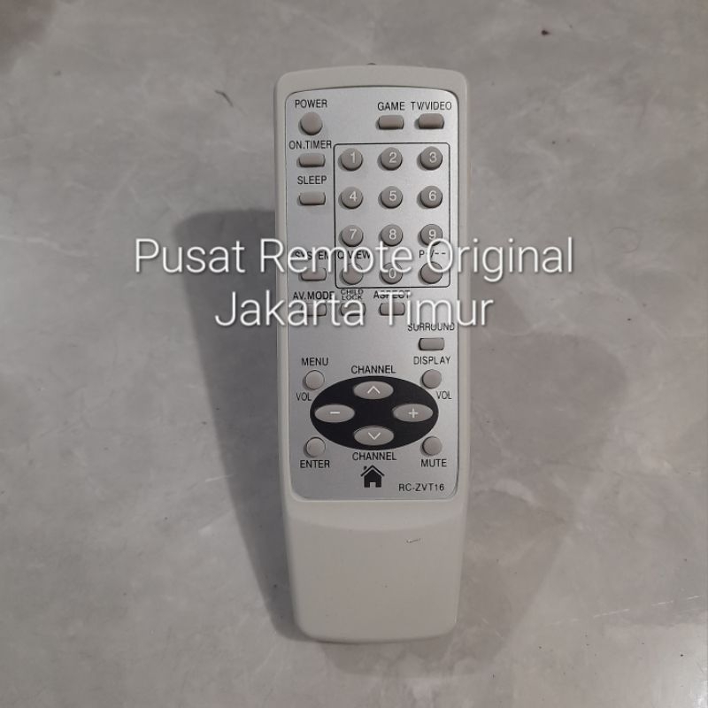 REMOTE REMOT TV TABUNG AIWA PUTIH