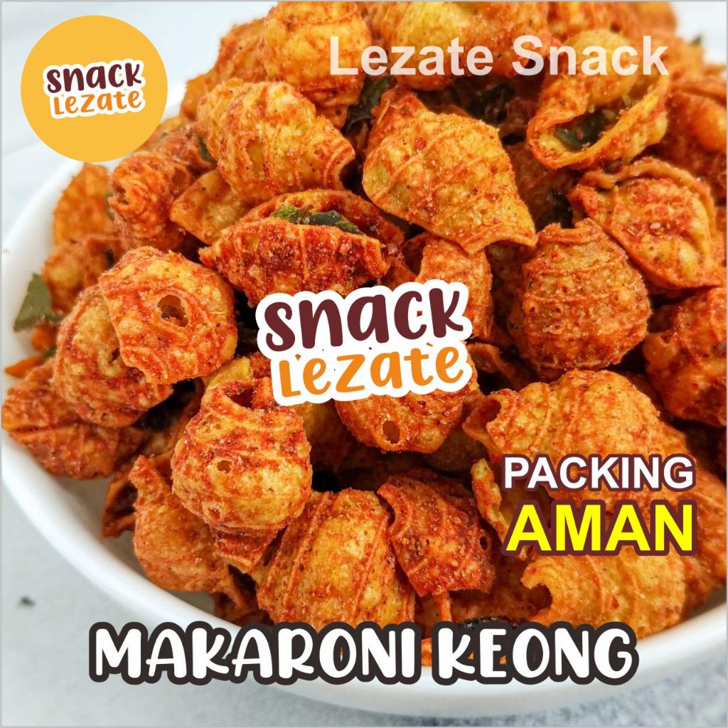 

Makaroni Bantet Kerang Daun Jeruk Murah 500gr Murah Renyah Enak / Macaroni Pedas Daun Jeruk Kiloan / Makaroni Bantat / Makaroni Bantet Pedas / Macaroni Bantet