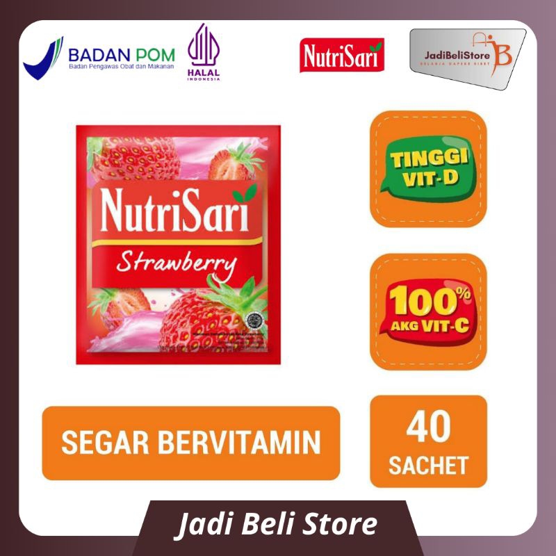 

Nutrisari Strawberry 40 Sachet