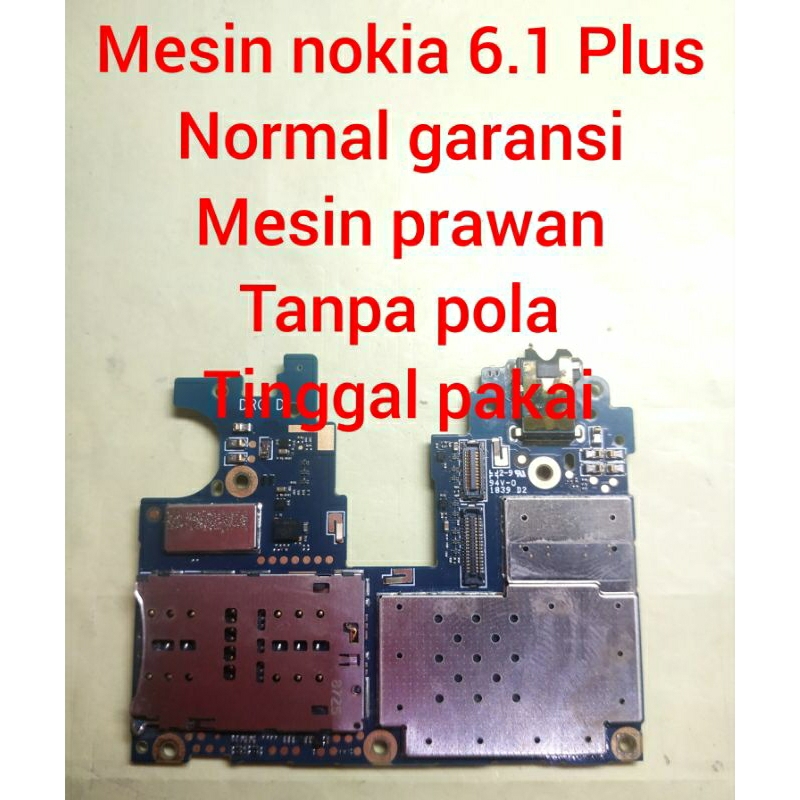 mesin nokia 6.1 plus normal
