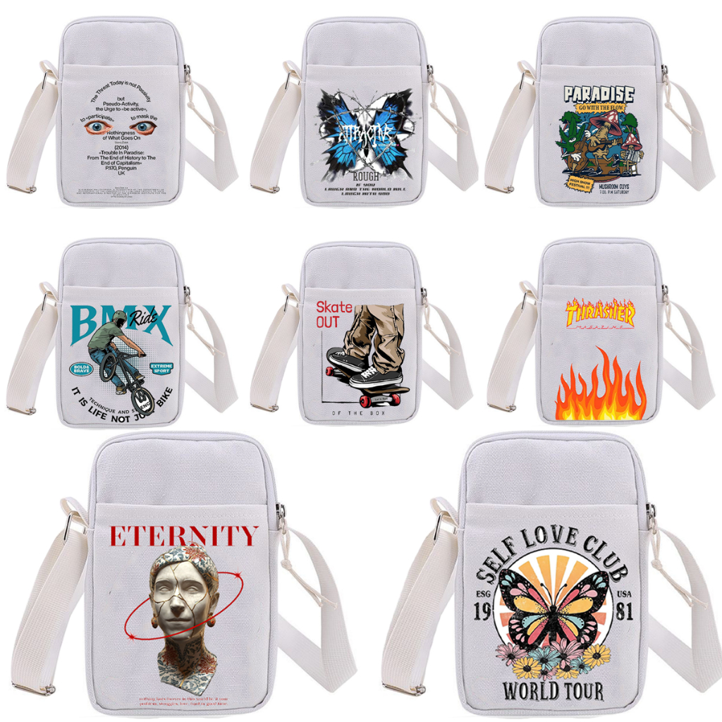 Tas Selempang - Slingbag kanvas Distro Pria Wanita