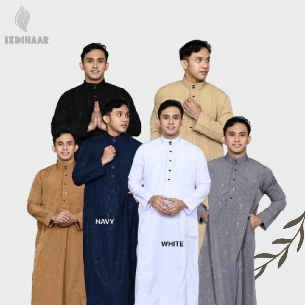 Jubah Gamis Moslem Pria Kuffah