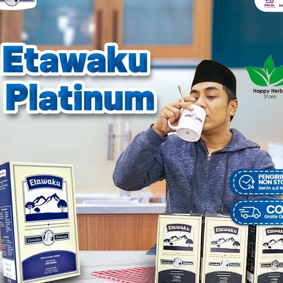 

XSXJ9985 COD Etawaku Platinum Susu Kambing Etawa Krimer Nabati Isi 2g Happyherbalstore