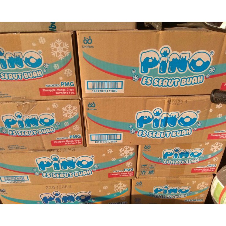 

HZLX3922 Free Ongkir Pino Ice Cup Es Serut Buah 1 dus isi 18 pak x 4 pcs