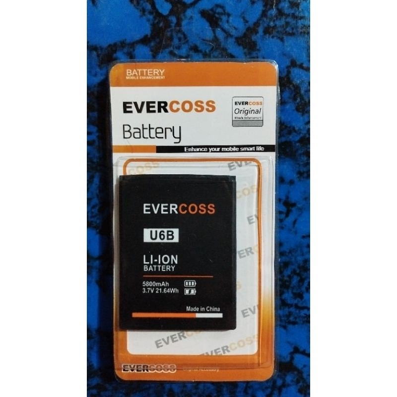 Battery batre Evercoss U6B