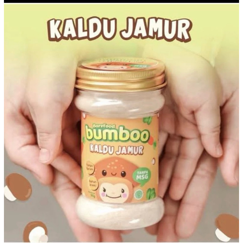 

Barefood bumboo Kaldu jamur - keju bubuk - ati ayam bubuk - tei bubuk