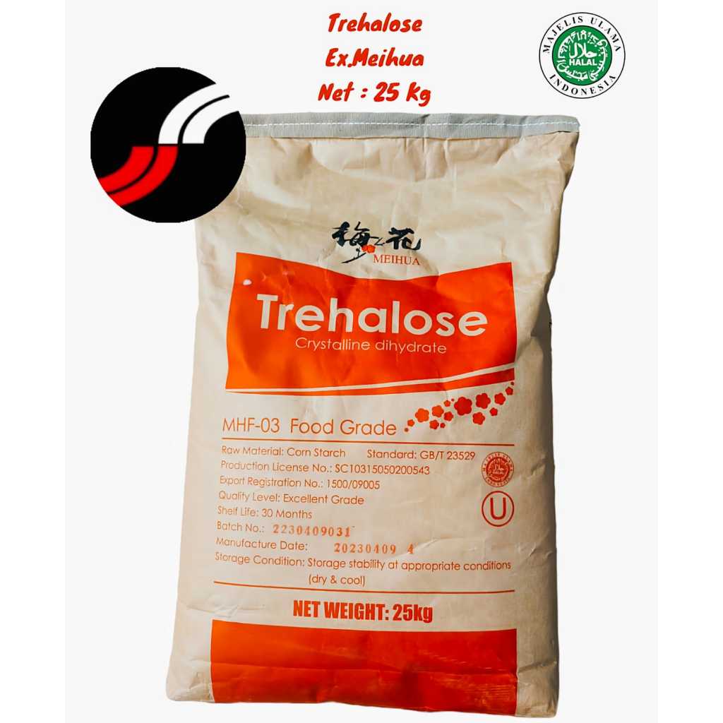 

Trehalose 25kg - Untuk Bahan Makanan / Pemanis Alami