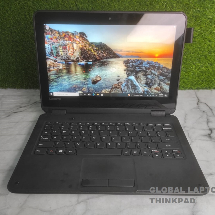 Laptop Lenovo YOGA 300E/11E  Intel Celeron TOUCHSCREEN Flip 360 Second Termurah Bergaransi