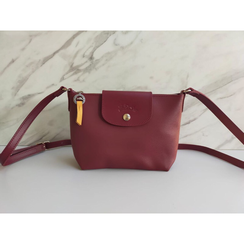 Lc Le pliage city crossbody bag XS prune / plum