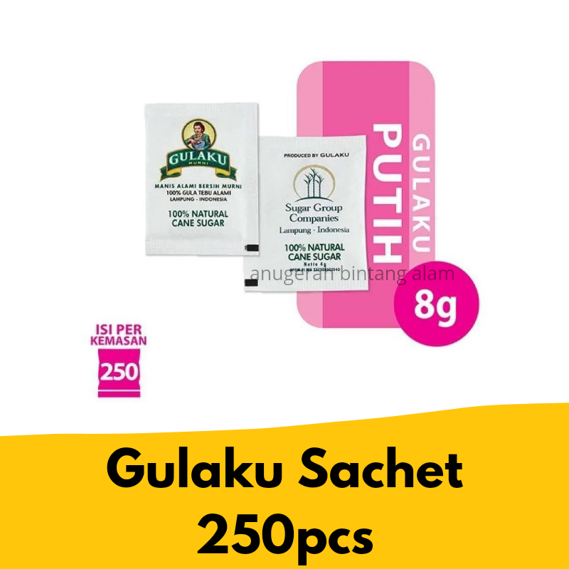 

[SACHET] Gulaku Sachet isi 250pcs @8Gr