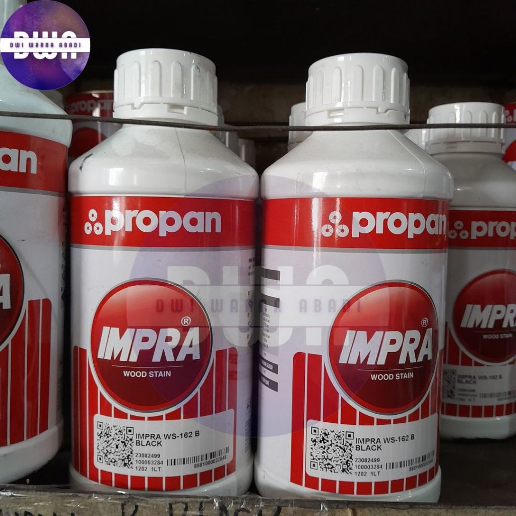 IMPRA WS-162 B BLACK CAT KAYU WOOD STAIN PROPAN 1L