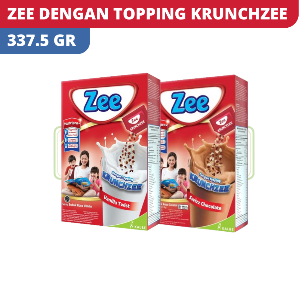 

ZEE SUSU BUBUK DENGAN TOPPING KRUNCHZEE 337.5gr