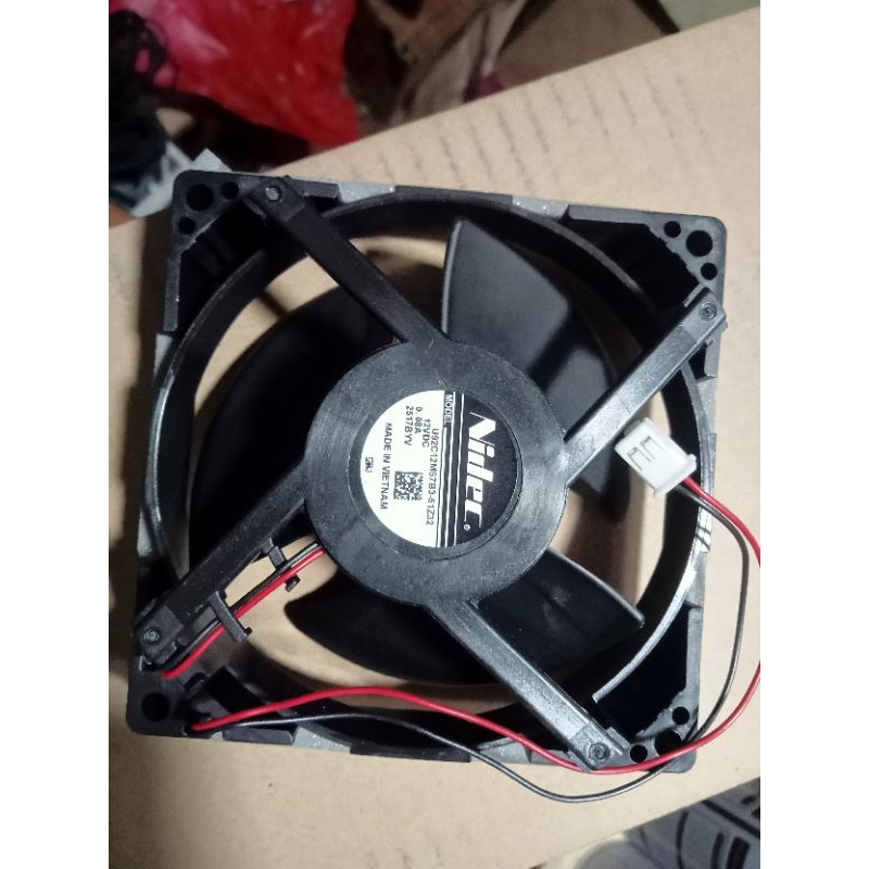 Fan DC 12V DC kipas kulkas Samsung 2pintu 9x9cm NIDEC original