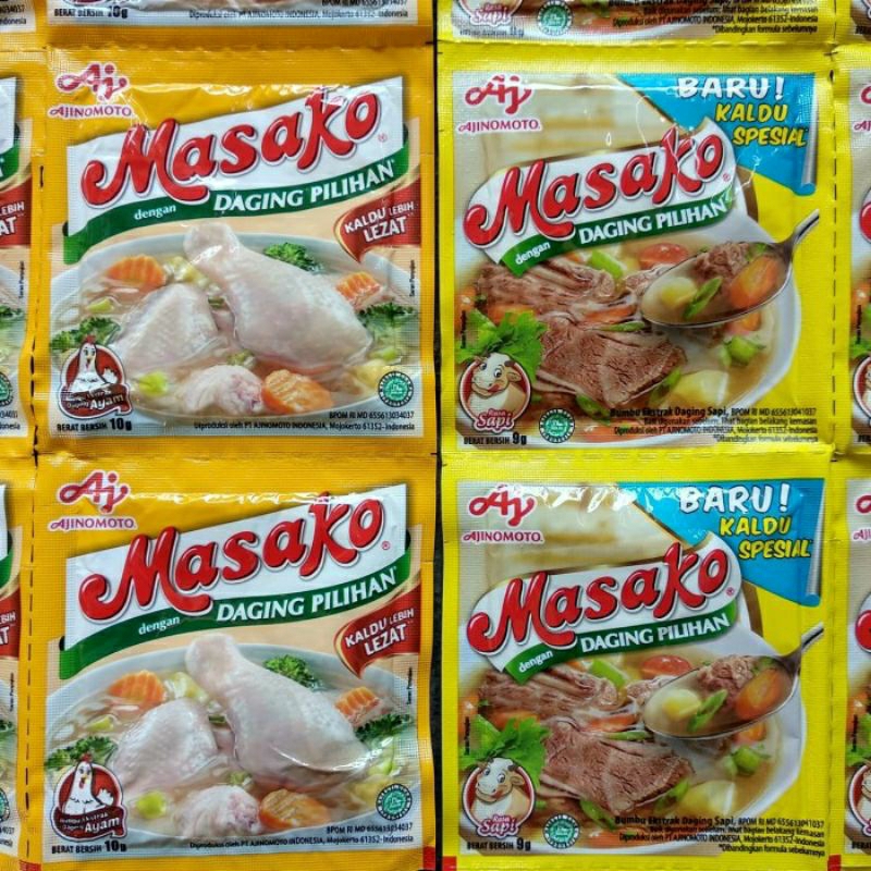 

Masako Ayam dan sapi 1 renceng
