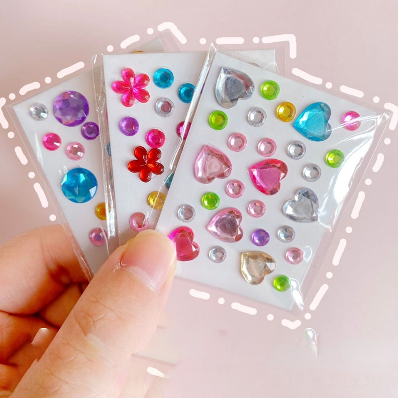 

CASE HP IPHONE 3D Stiker Mini Five Point Star Berlian Stiker Hadiah Sticker HP CASE Perhiasan Diy Sticker-HU