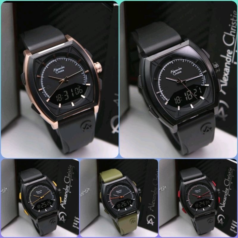 Jam Tangan Pria Alexandre Christie Ac 9390 / Ac9390 Original