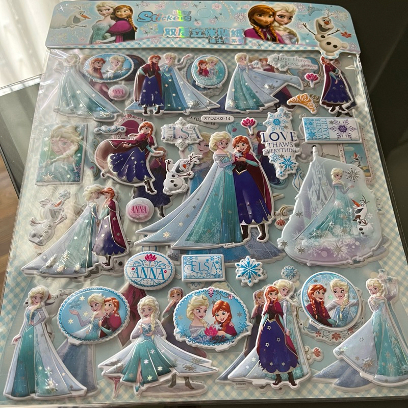 

Stiker 3D Jumbo / Cute Cartoon / Sticker Set Timbul / Viral Murah / Karakter Kartun Lucu / Happy Stickers / Disney Frozen Elsa Anna Princess Sofia