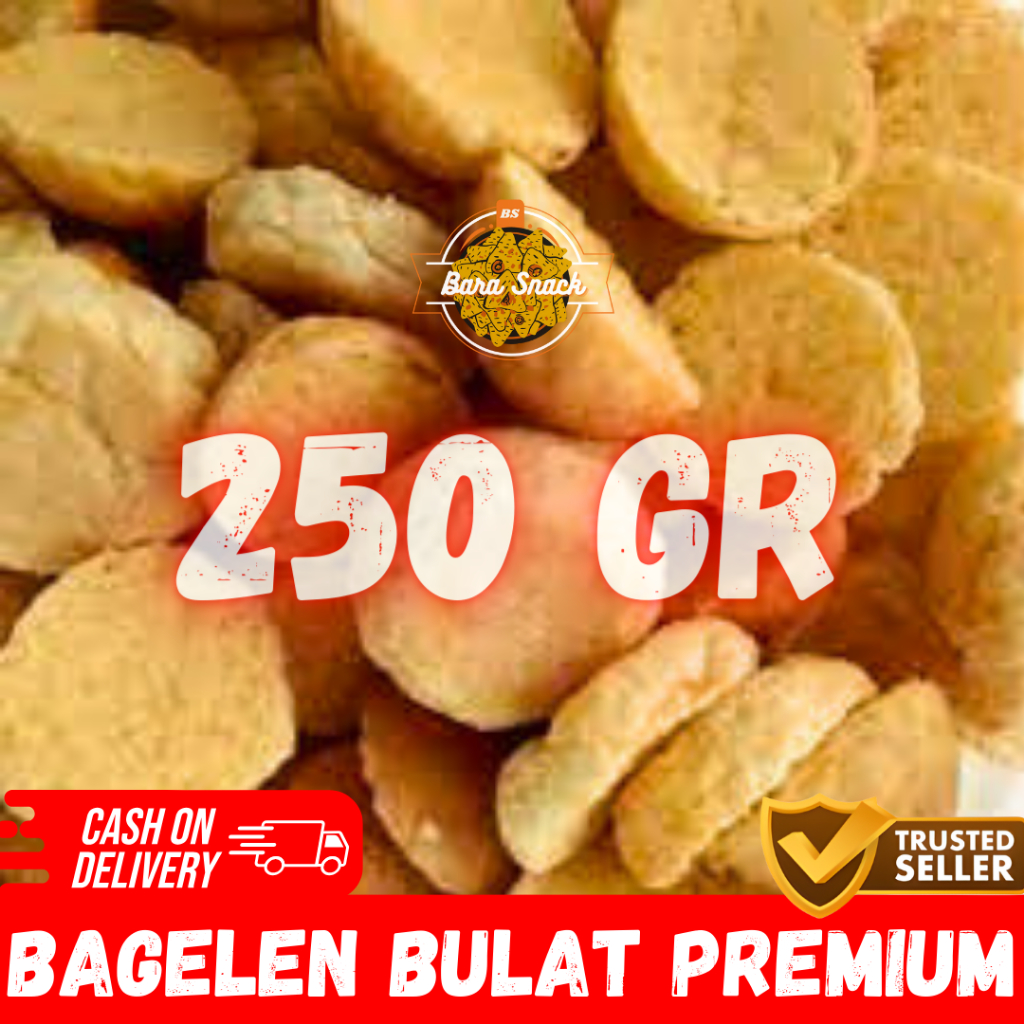 

[ 250gr ] Roti Bagelen Bulat Kering / Bagelan Premium Cap Nikmat Magelang / Snack Kiloan Murah